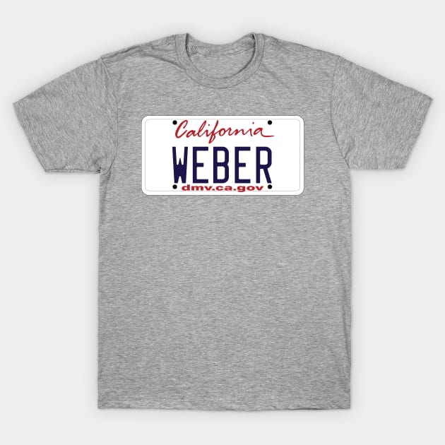 California Weber Grill T-Shirt by zavod44